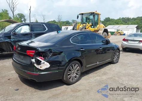 2014 Kia Cadenza Premium from USA, damaged, VIN KNALN4D77E5153558